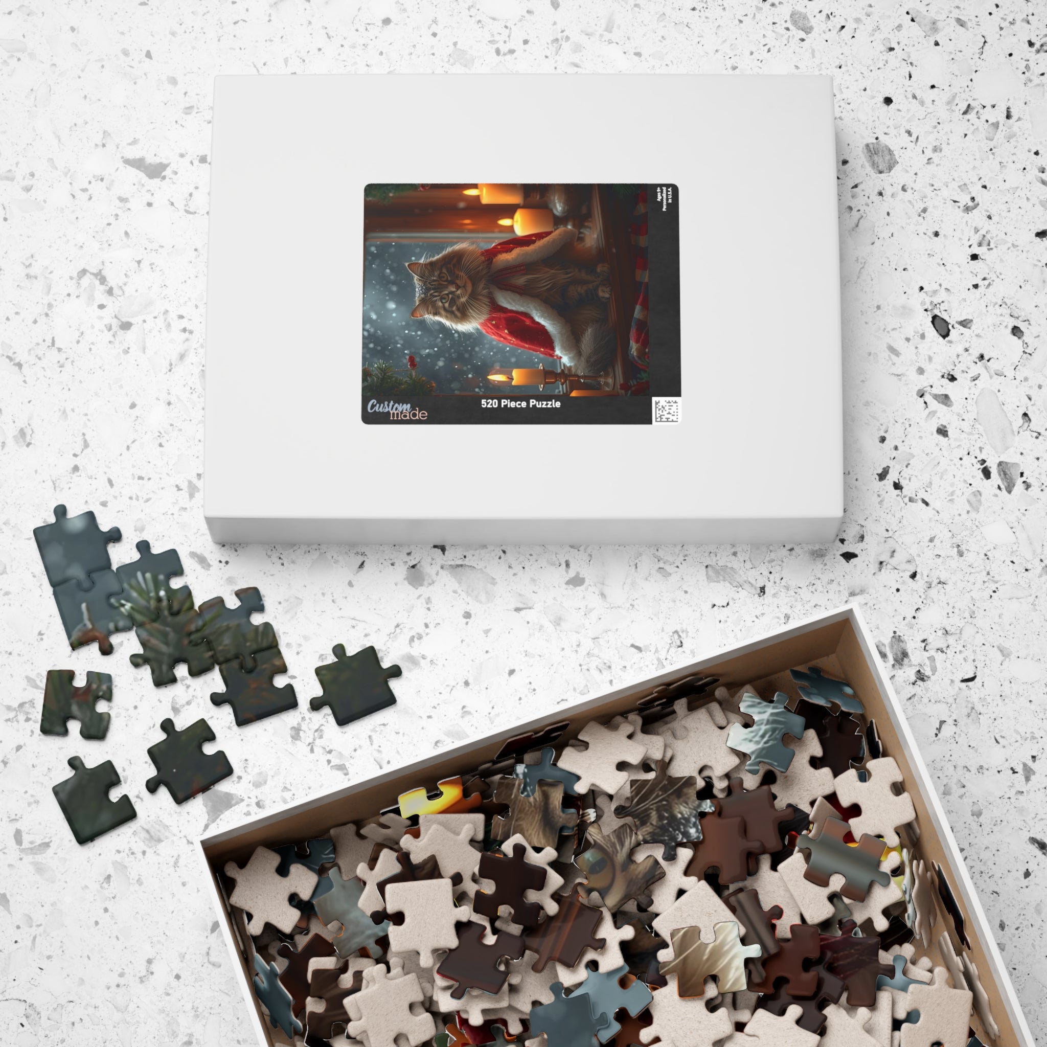 Santa Claws on the Windowsill Puzzle
