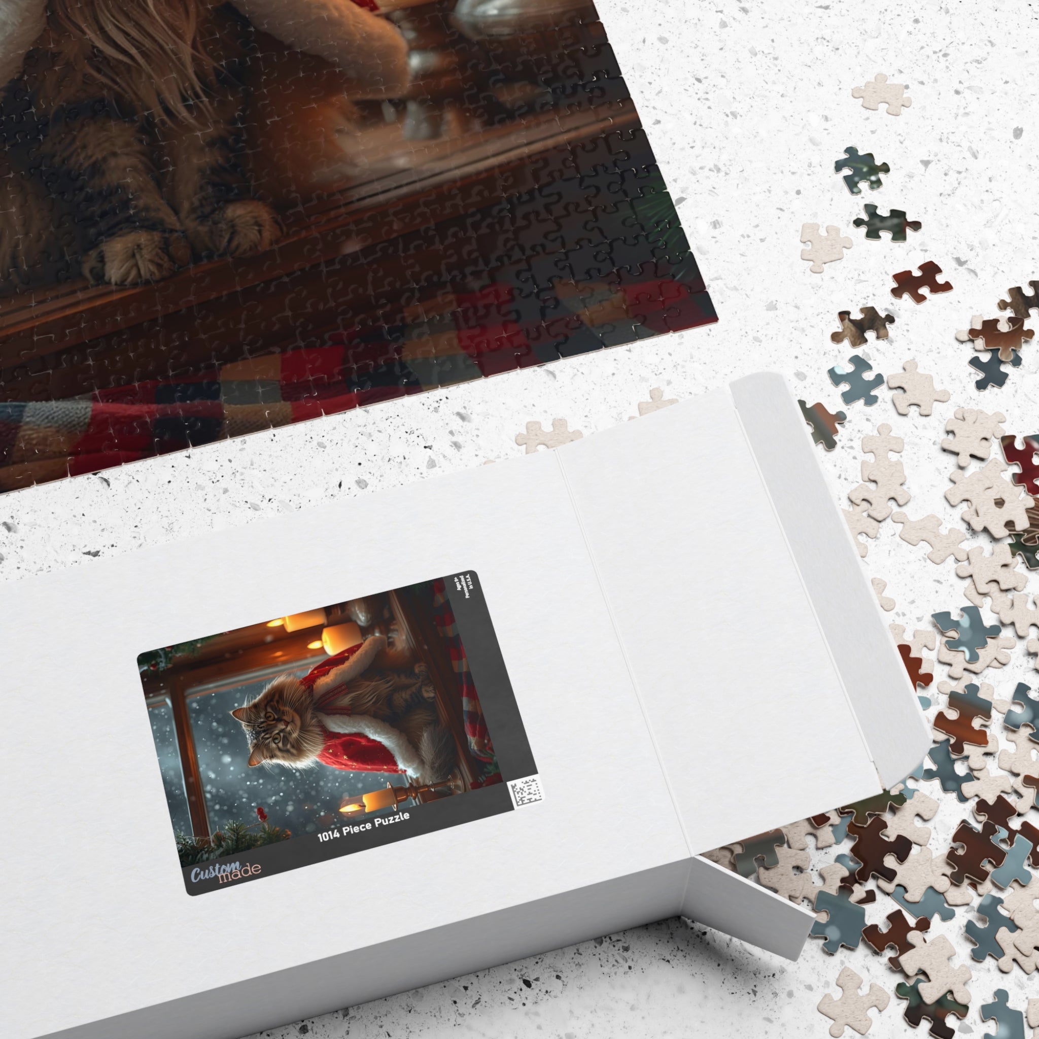 Santa Claws on the Windowsill Puzzle