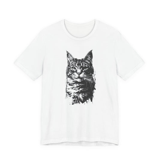 Boss Cat T-Shirt – Smoking Cat with Sunglasses Unisex T-Shirt