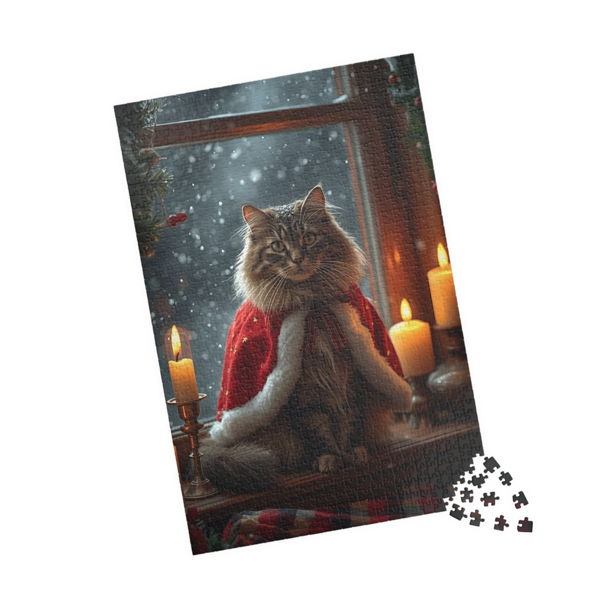 Santa Claws on the Windowsill Puzzle