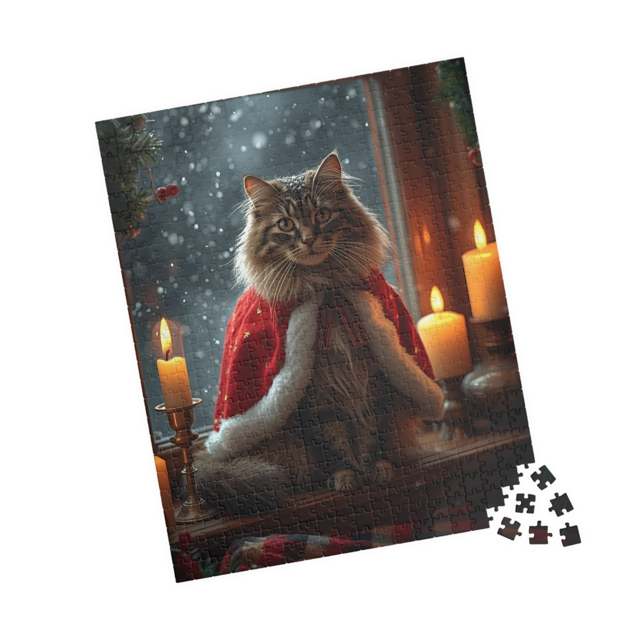 Santa Claws on the Windowsill Puzzle