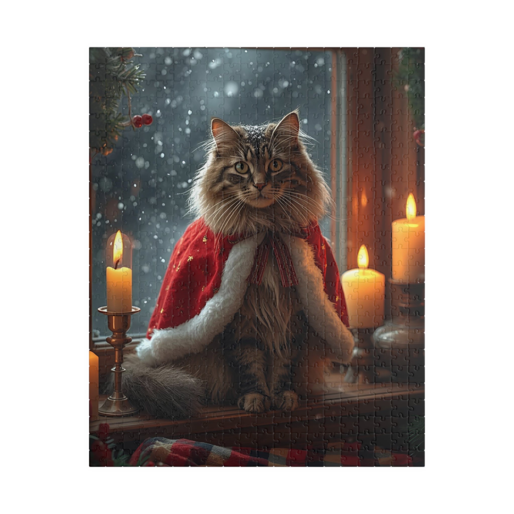 Santa Claws on the Windowsill Puzzle