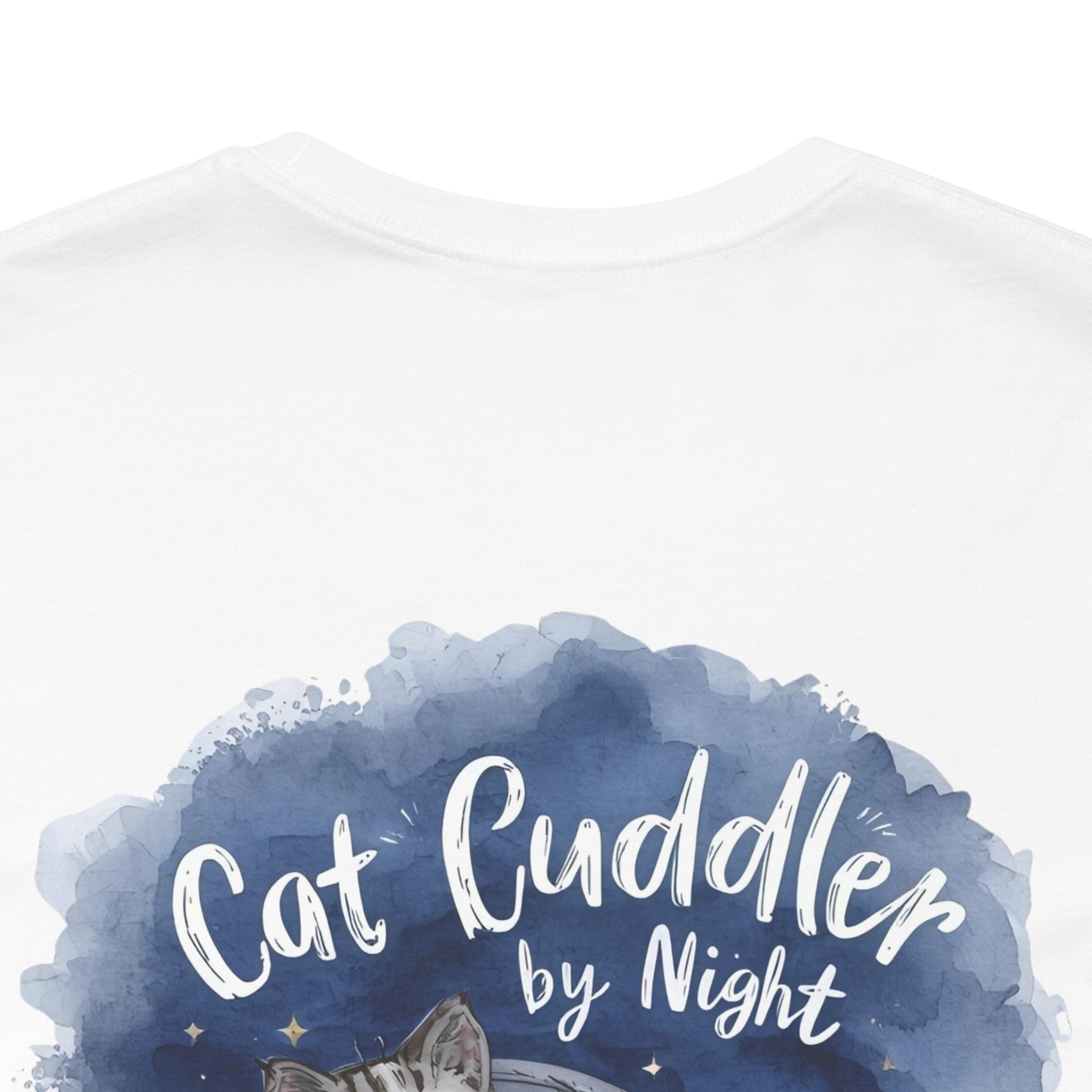 Cat Rescuer by Day, Cuddler by Night Unisex T-Shirt