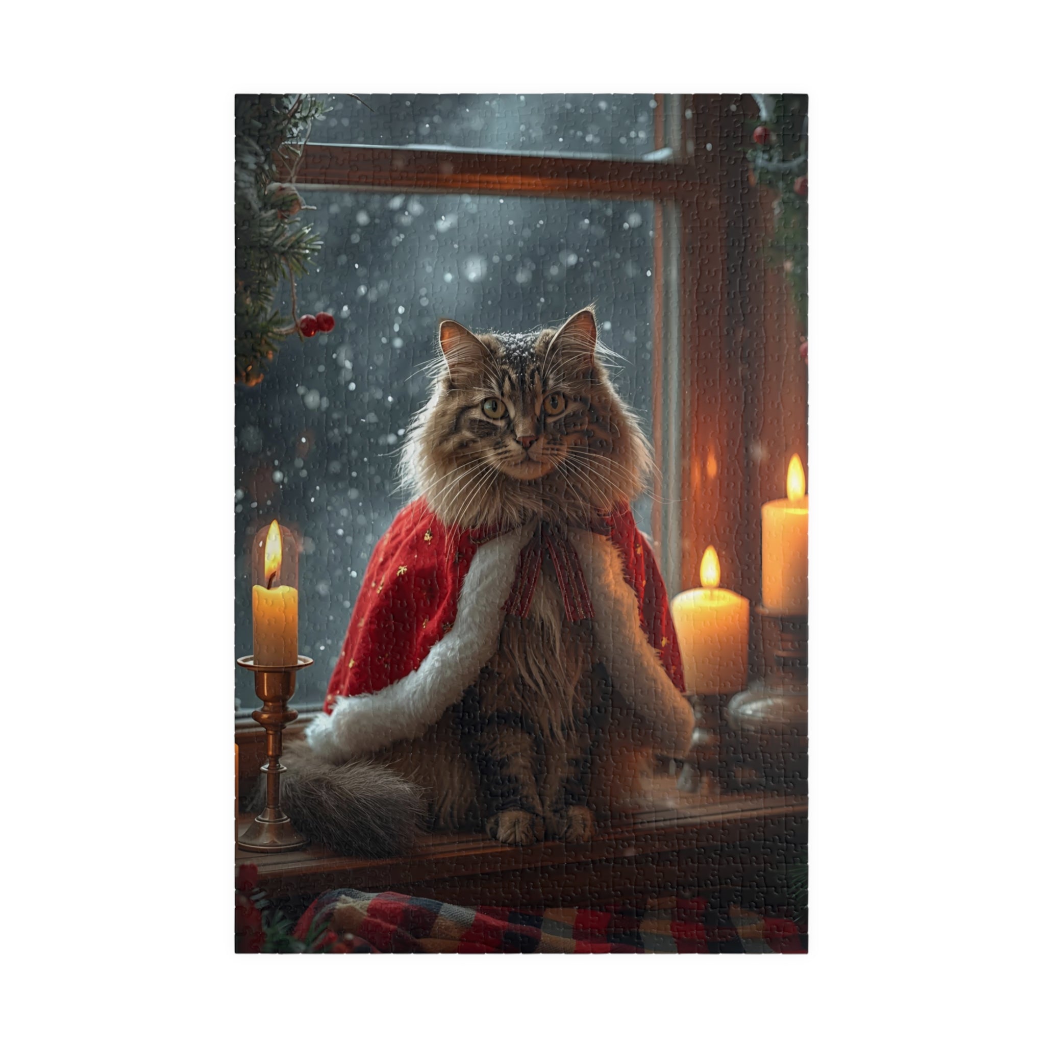 Santa Claws on the Windowsill Puzzle